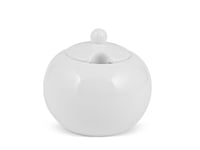 Porcelain Sugar Bowl Bone China, Brand H&H, Ivory