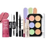 Coffret Maquillage, MKNZOME 24 Pcs Kit Maquillage Femme Professionnel avec trousse de Maquillage Palettes de Maquillage Fard à paupières Brillant à lèvres Ensemble de cadeau d'anniversaire Noël