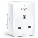 Tp-link - Tapo Prise Connectée WiFi, Suivi de consommation, 16A Type f, Prise Intelligente compatible avec Alexa et Google Home, Contrôler le