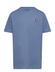Classic T-Shirt Tops T-shirts Short-sleeved Blue Lyle & Scott Junior