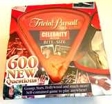 Trivial Pursuit Bite Size Celebrity Edition 600 Questions New in Box Ideal Gift