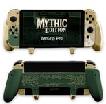 Satisfye - ZenGrip Pro Gen 3 OLED, a Switch Grip Compatible with Nintendo Switch - Comfortable & Ergonomic Grip, Joy Con & Switch Control. #1 Switch Accessories Designed for Gamers (Gold)