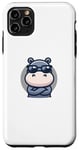 iPhone 11 Pro Max Deal With It Kawaii Anime Hippo Kids Case