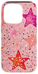 Coque pour iPhone 14 Pro Coque de téléphone motif léopard rose layette