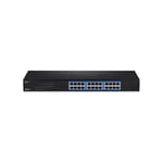 TRENDnet TEG S24G - switch - 24 portar - rackmonterbar - TAA-kompatibel