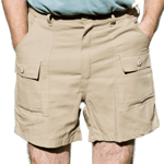 Tropik Shorts (Färg: Svart, Storlek: M)