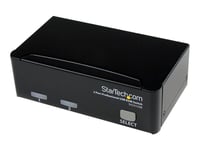 Startech.Com 2 Port Professional Usb Kvm Switch Kit With Cables - Kvm-Svitsj - 2 X Kvm Port(S) - 1 Lokalbruker - Stasjonær