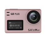 Caméra d'action double écran 4K 60fps Sport Camera DV EIS WiFi Ambarella H22 Chipset, or rose