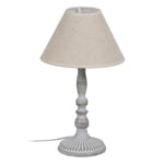 Skrivbordslampa Beige Grå 60 W 220-240 V 20 x 20 x 34 cm