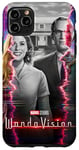 Coque pour iPhone 11 Pro Max Marvel WandaVision Scarlett With & Vision Glitch Poster