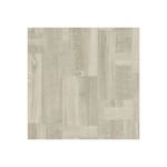 Dalle pvc clipsable rigide Ultime Plus - Patchwork bois blanc - Finition extra mate - Paquet de 2.253m²