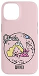 Coque pour iPhone 14 Wicked Glinda Daydreaming Playful Cartoon Style