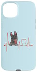 iPhone 15 Plus Kai ken Tora dog My Heartbeat EKG Dogs My Cardio Case