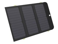 Sandberg Sandberg Solar Charger 21W 2xUSB+USB-C solpanel/powerbank OneSize - Fri frakt
