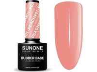 Sunone_Uv/Led Gel Polish Color Rubber Base Hybrid Varnish Peach 01 5Ml