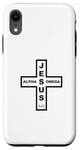 Coque pour iPhone XR Jesus Alpha & Omega