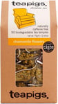 teapigs Chamomile Flowers 87.5 g (Pack of 1, Total 50 Tea Bags)