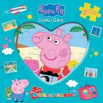 Peppa Pig - Gurli Gris - Min Første Puslespilsbog (M. 5 Puslespil)