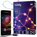 Twinkly Candies Pearl-shaped Light String With 100 Rgb Leds. 6 Meters / 20 Feet