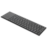 Wireless Keyboard With Touchpad For BT Ultra Thin PC Computer Supplies KB709 QCS