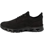 Clarks Men's Nature X Two Sneaker, Black Black Nubuck Lea, 10 UK