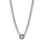 Emporio Armani Men's necklace stainless steel plated EGS3093040, Length: 525MM, Width: 19MM, Height: 19MM, Stainless steel, Not a gemstone, Length: 525MM, Width: 19MM, Height: 19MM, Stainless Steel,