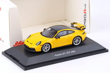 1:43 Schuco PRO.R43 Porsche 911 (992) GT3 Coupé Jaune 2021