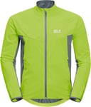 Jack Wolfskin Men's Tourer Softshell Jacket Spring Lime, M