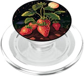 Costume de fraises de nuit pour les amateurs de fruits PopSockets PopGrip pour MagSafe