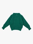 The New Society Kids' Tampere Jumper, Retro Green