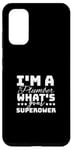 Galaxy S20 I'm A Plumber What's Your Superpower Case