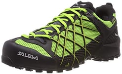 Salewa Homme Ms Wildfire Gore-tex Chaussures de Randonn e Basses, Black Out Fluo Yellow, 42.5 EU