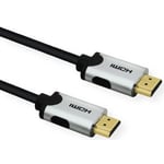 Câble de raccordement Value hdmi Fiche mâle hdmi-a 3.00 m noir 11.99.5943 10K uhd, 8K uhd, blindage double Câble hdmi