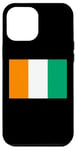 Coque pour iPhone 12 Pro Max Drapeau de la Côte d'Ivoire Fier Patriote Souvenir Fan Patriotique