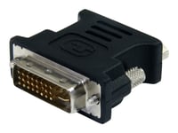 Startech.Com Dvi Till Vga-Kabeladapter – Svart – M/F - Vga-Adapter - Dvi-I (Hane) Till Hd-15 (Vga) (Hona) - Formpressad, Tumskruvar - Svart