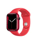 Apple Watch Series 7 Aluminum 45mm WiFi - Red - Good - Refurbished - One Size