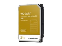 Wd Gold Wd242kryz - Harddisk - Enterprise - 24 Tb - Intern - 3.5" - Sata 6Gb/S - 7200 Rpm - Buffer: 512 Mb