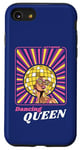 Coque pour iPhone SE (2020) / 7 / 8 Rétro 70s 80s Funky Disco Ball Afro Queen Diva Vintage