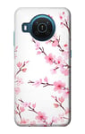 Pink Cherry Blossom Spring Flower Case Cover For Nokia X20