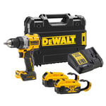 Dewalt DCD800P2LRT-QW Borrskruvdragare med batteri och laddare