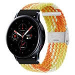 Punottu elastinen rannekoru Samsung Galaxy Watch Active 2 (44mm) - gra