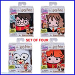 Real Littles Harry Potter Backpacks Complete Set Of 4 - Hermione Ron Hedwig NEW