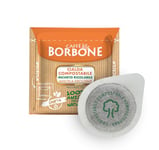 Caffè Borbone Dosette Compostable, Mélange Exclusive - 170 Dosettes de Café - Goût Exclusif - Système ESE