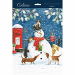 Snowman & Dog Friends Portrait Advent Calendar - Advent - Month To View