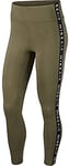 Nike Air Femme Leggings, Medium Olive, FR : XL (Taille Fabricant : XL)