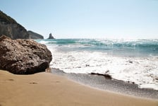 Summer day on beach