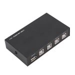 USB Sharing Manual Switch Box USB 2.0 To USB B 4 Port Share Switcher Hub For Pr