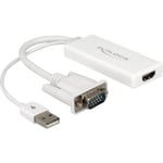 DeLOCK VGA to HDMI Adapter with Audio (US IMPORT)