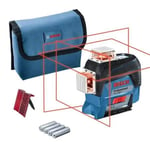 Bosch laser Lignes Auto 3 plans 30m GLL 3-80 C Visibilité inédite sur 3 x 360° bluetooth connecté 0601063R00