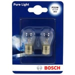 Bosch - Ampoule Pure Light 2 P21W 12V 21W